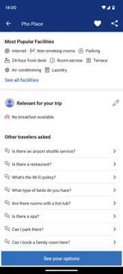 Booking.com android App screenshot 6